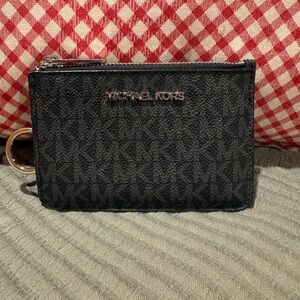 Michael Kors Black slim Card Holder